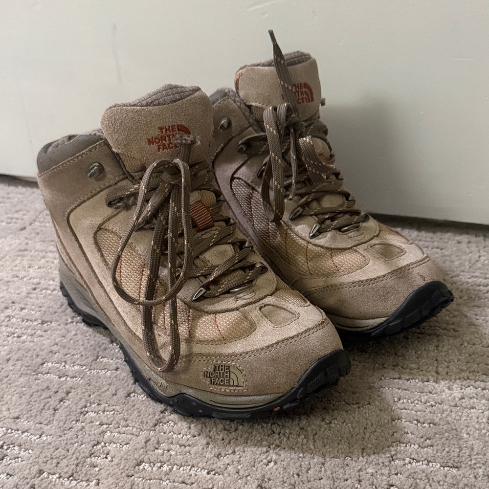 The North Face Brown Hiking Boots